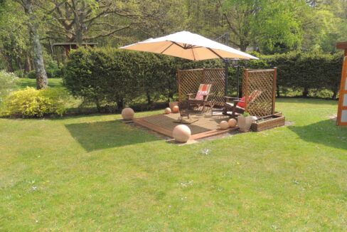 Sitzecke im Garten
