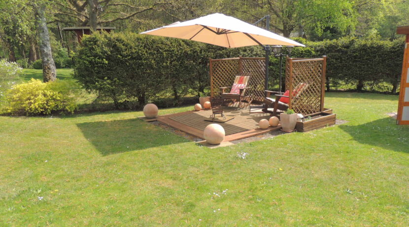 Sitzecke im Garten
