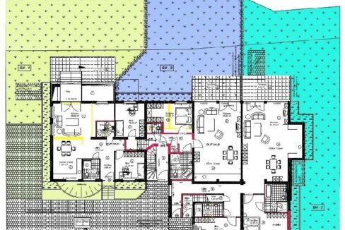 Lageplan mit Sondernutzungsrechten