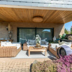 Überdachte Terrasse