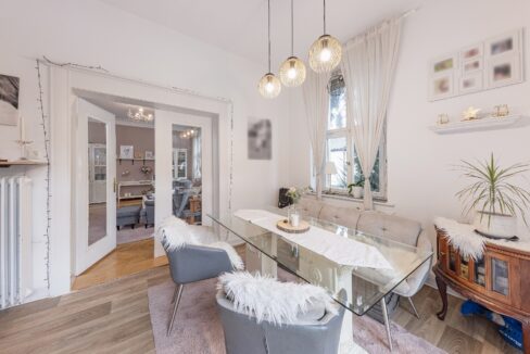 EG: Essbereich mit Gartenzugang