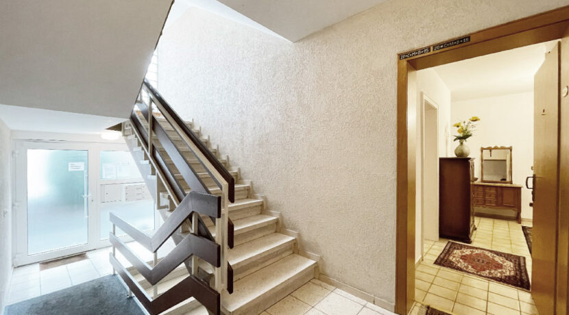 gepflegtes Treppenhaus