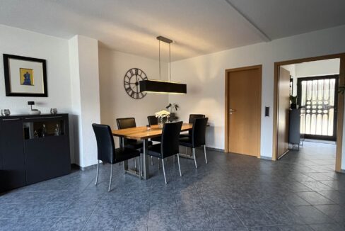 Essbereich vor der...