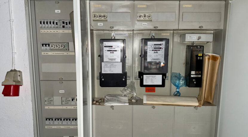 Haus Nr. 4 EG Elektrokasten