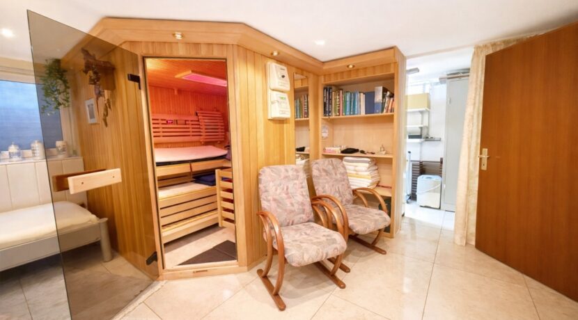 Hobbyraum Sauna