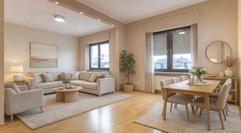 Wohnzimmer Visualisierung