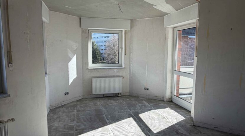 Wohnzimmer mit Erker