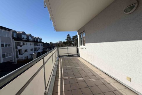 Sonnenbalkon in Südlage