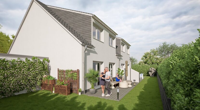 Ansicht Garten (Visualisierung)