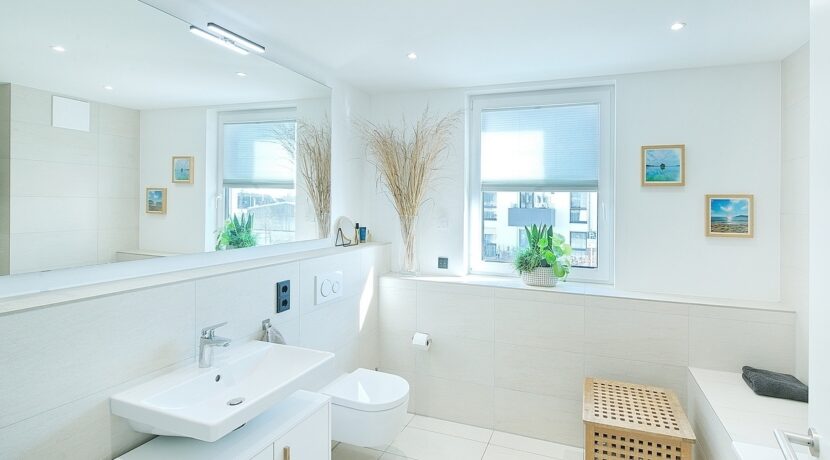 Wannenbad im Obergeschoss