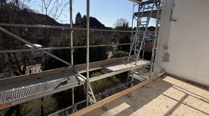 Balkon- momentan in der Sanierung