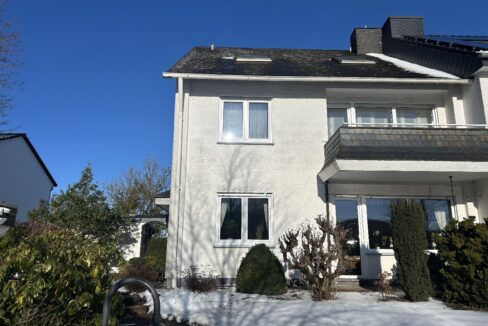 Straßenansicht Winter