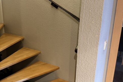 Treppe zum Dachgeschoss