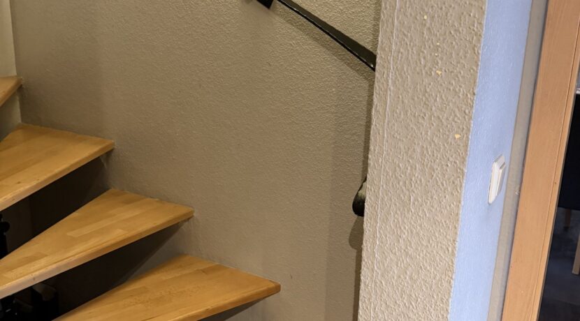 Treppe zum Dachgeschoss