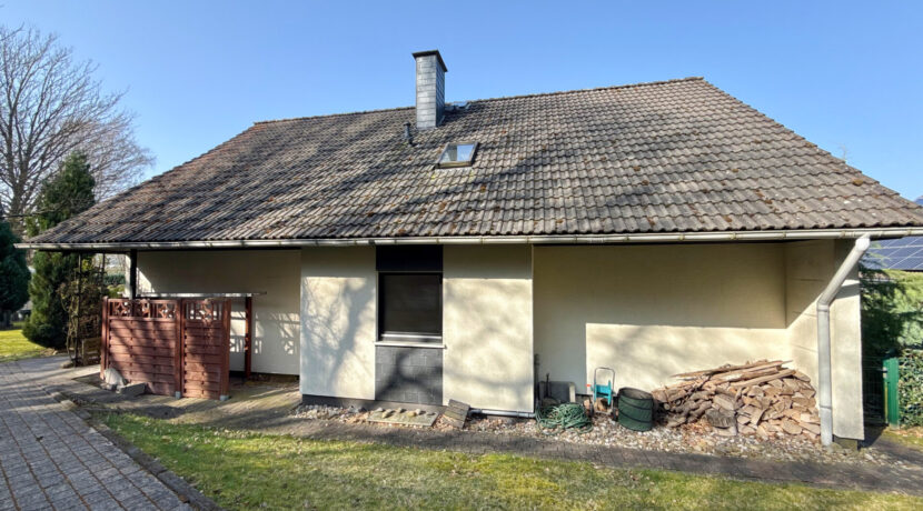 Hintere Gebäudeansicht