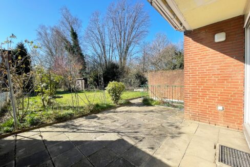 Terrasse mit Markise