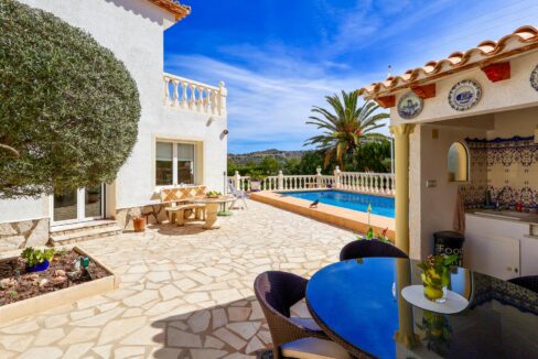 Terrasse mit Barbecue