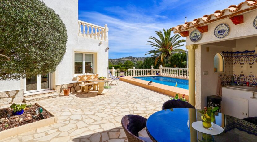 Terrasse mit Barbecue