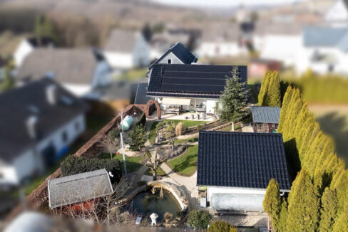 Vogelperpektive Garten