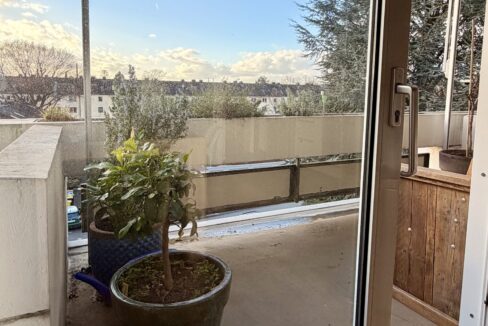 Schiebetür zum Balkon