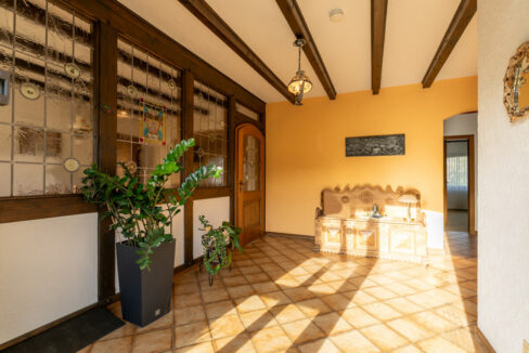 Ein sonniger Empfang