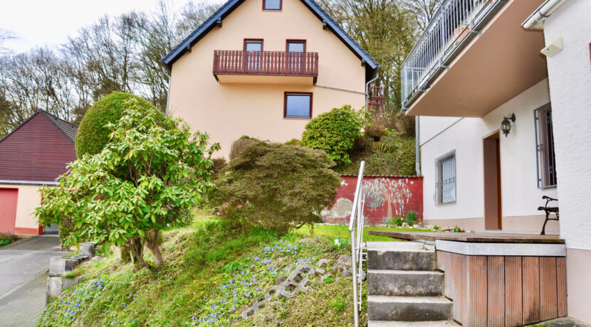 Terrasse vor dem Haus
