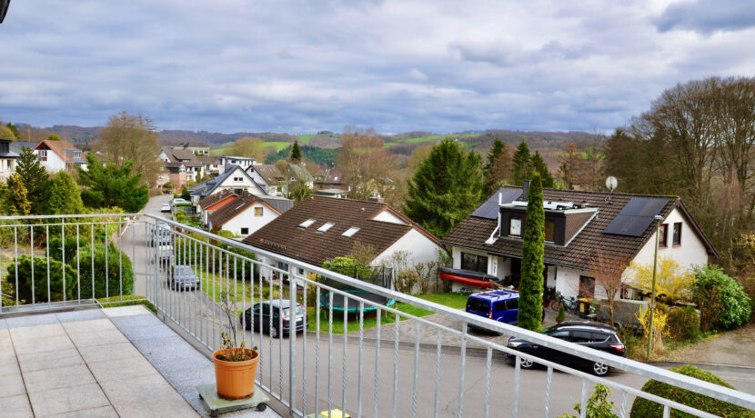 Ausblick vom Balkon (EG)
