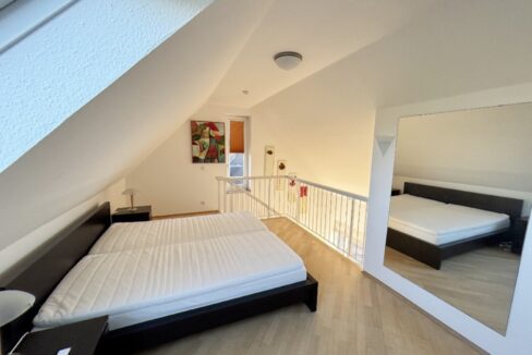 Schlafzimmer in Galerie