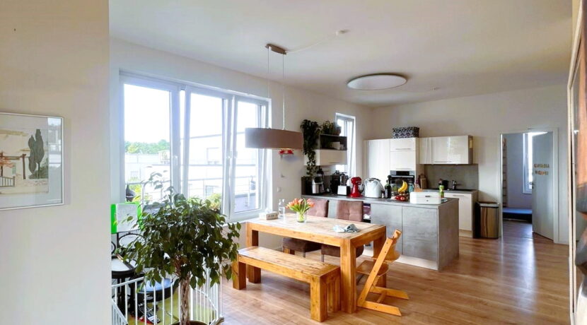 Wohn-Essbereich mit offener Küche