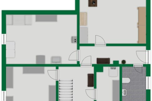 Grundriss-Skizze Kellergeschoss