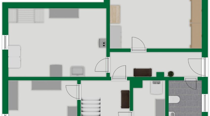 Grundriss-Skizze Kellergeschoss