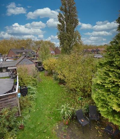 Aussicht von Dachterrasse