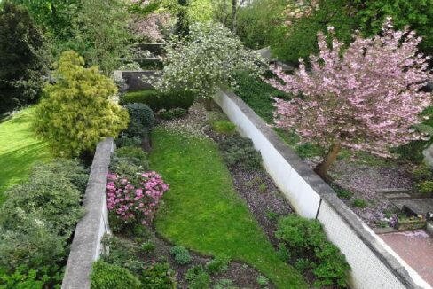 Blick vom Balkon