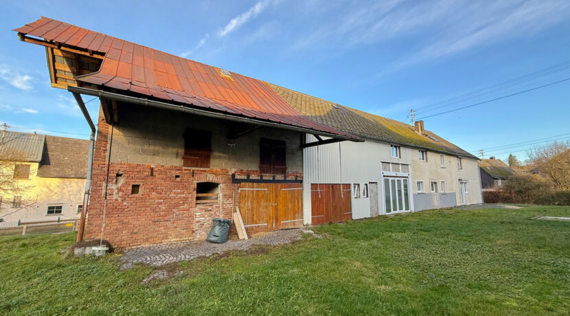 Hintere Gebäudeansicht