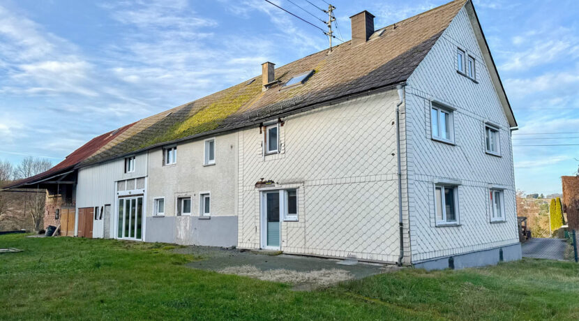 Hintere Gebäudeansicht