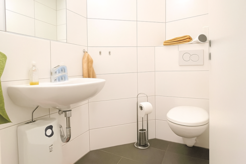 Gäste-Toilette im Erdgeschoss