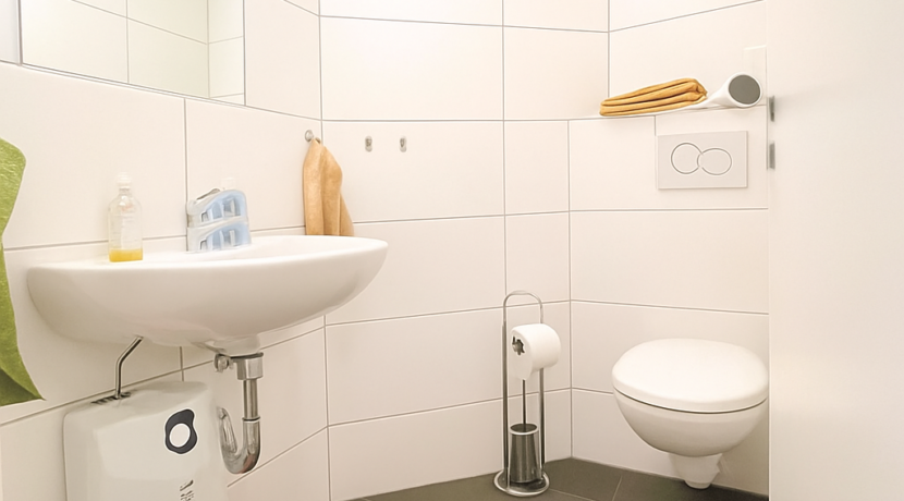 Gäste-Toilette im Erdgeschoss