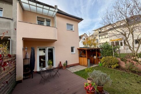 Blick vom Garten