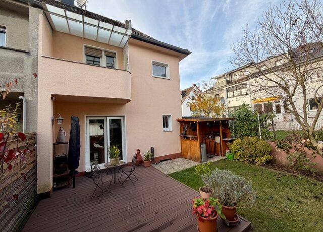 Blick vom Garten