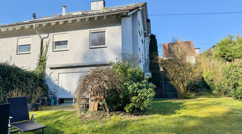 Hintere Gebäudeansicht