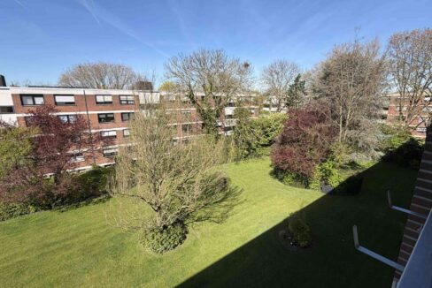 tollem Ausblick ins Grüne