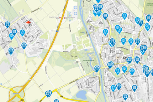 Geolyzer Kartenausschnitt