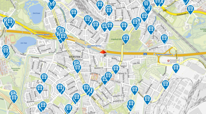 Geolyzer Kartenausschnitt