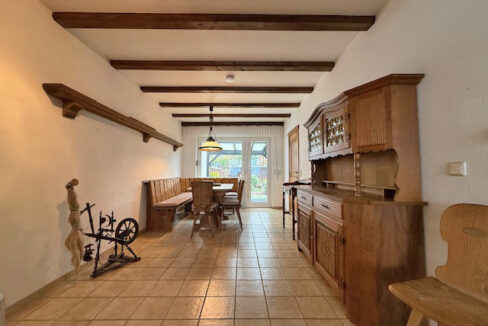 Essbereich zum Gartenseite