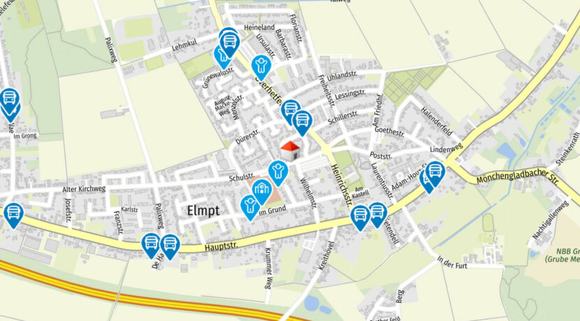 Geolyzer Kartenausschnitt