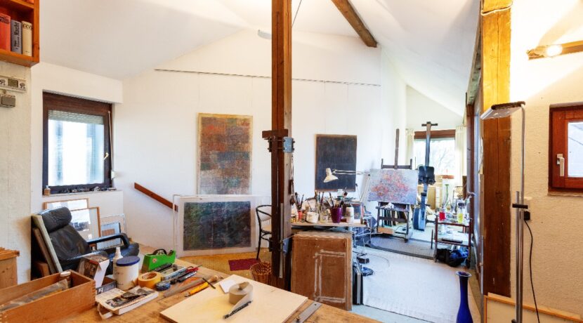 Dachgeschoss (derzeit Atelier)