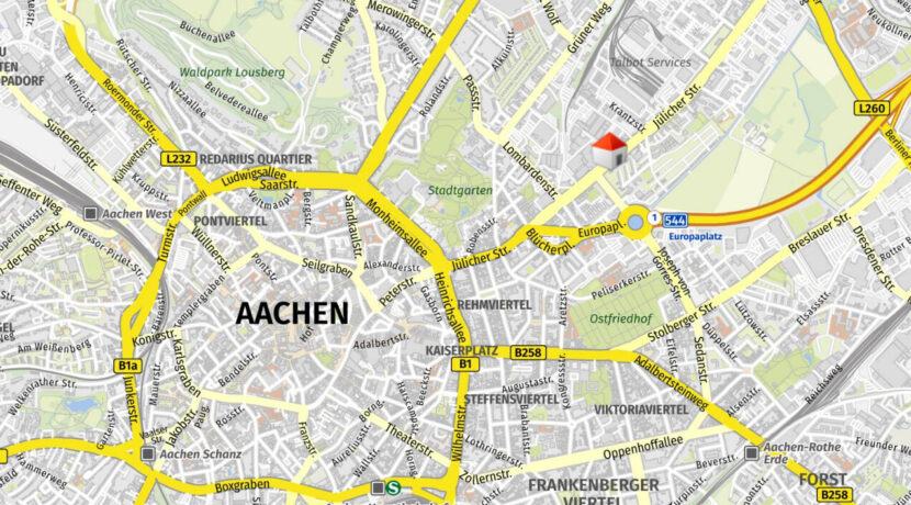 Geolyzer Kartenausschnitt