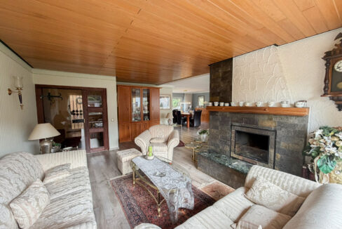 2. Wohnzimmer mit Kamin (EG)