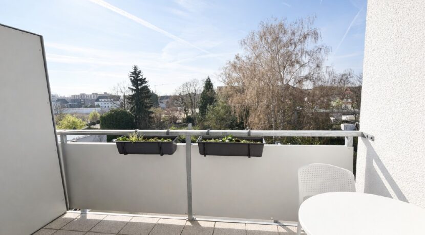 Loggia in Westausrichtung