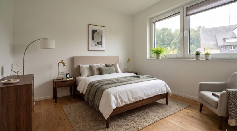 Schlafzimmer KI generiert
